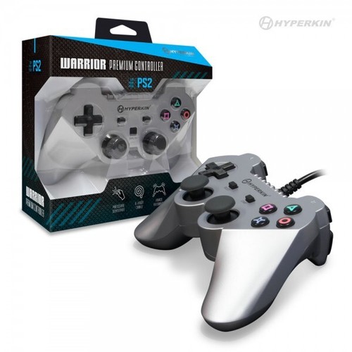 Ps2 controller pad silver - controller,